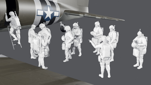 Wwii airborne boarding 10 - boarding,