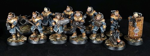 Pro painted 40k navy breachers - painted,