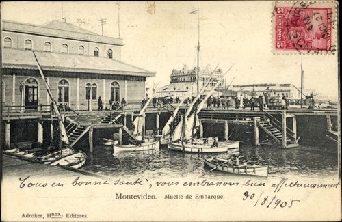Montevideo uruguay - ak,